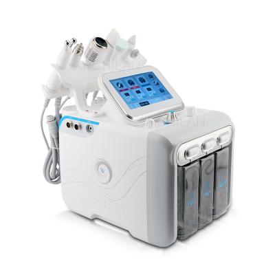 China Skin Rejuvenation Bubble 6 Small In 1 Blackhead Acne Removal Oxygen Jet Moisturizing Beauty Machine Hydrogen Hydra Oxygen Jet Skin Machine Microcu for sale