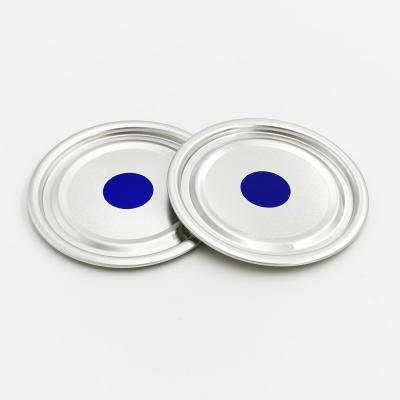 China Non Spill Custom 209 Aluminum Food Can Safe Lid Bottom Cover For Drink Can for sale