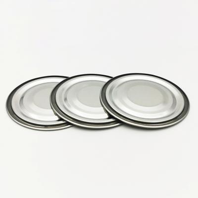 China Flip No. 209 Bottom End 70mm Tinplate Lid For Retort Sterilizing Food Can Cover for sale