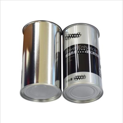 China Non Spill 300# 73 Mm Round Metal Tin Can Top And Bottom With Tin Cover Lids for sale