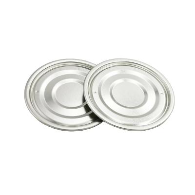 China Non Spill Tin Plate Silver Unsweetened Condensed Milk Can Cover Two Holes Used For Cooking for sale