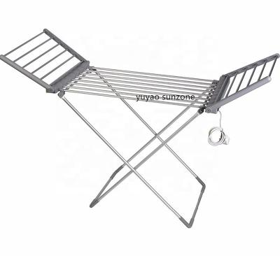 China Yuyao Sunzone clothes dryer rack towel warmer lidl clothes light electric heated airer towel warmer bucket with full approval for sale