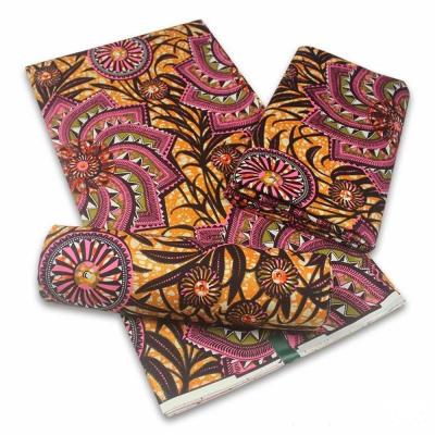 China Beautifical anti-static wax prints new high quality African style wax fabrics ML9SG11-19 for sale