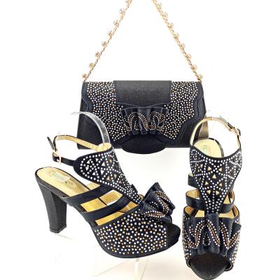 China Other Beautifical high heels shoes for women party matching shoes italyian lady shoes and bags MM1129 for sale