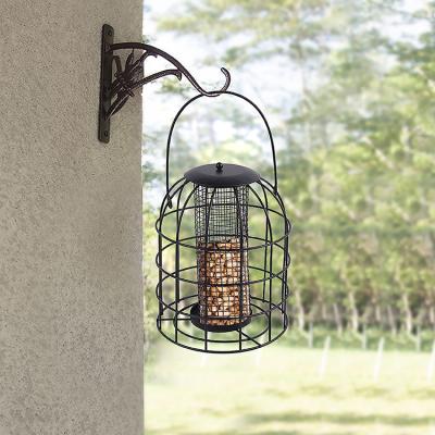 China Promotional Rustic Automatic Food Seed Feeders Best Quality Stocked Automatic Bird Cage European Style for sale