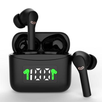 China Dropshipping In-Ear Waterproof Wireless Earbuds Dropshipping Wireless Electronics J5 ANC TWS Earphones Bass Headphones Free Shipping 1 Sample for sale