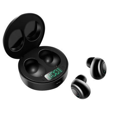 China 2021 new In-ear twin J1 wireless headphones BT 5.0 tws mini earbuds mini headphones earbuds with charging box for sale