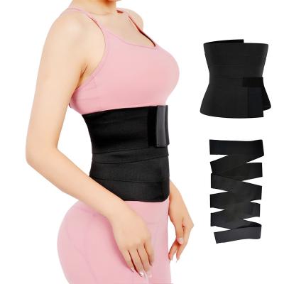 China Tovam Adult Women Slimming Tape Waist Bandage Wrap Waist Trainer Lumbar Waist Support Belt for sale