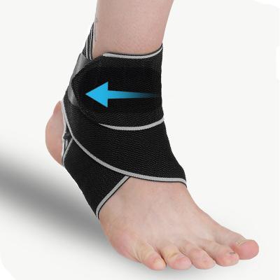 China Best price sprain protection outdoor sports ankle brace supports anti ankle protectors straps bandage wrap for sale