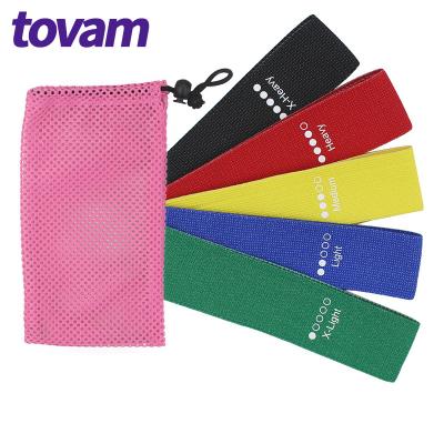 China Polyester + Latex Yarn Customized Loop Resistance Band Hip Resistance Band Exercise Bands for sale