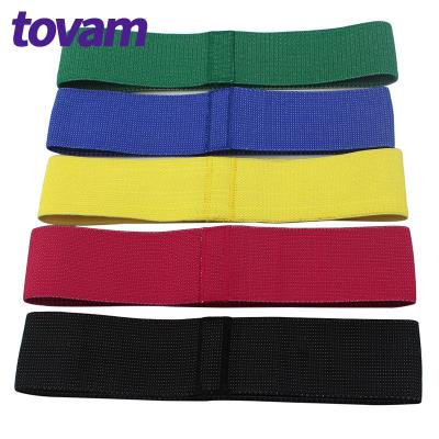 China Polyester + Latex Yarn Customized Loop Resistance Band Hip Resistance Band Exercise Bands for sale