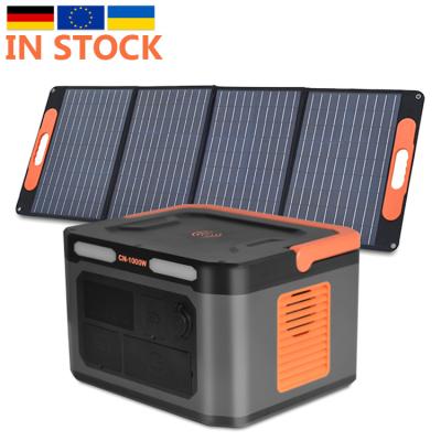 Cina Off Grid pannello solare Powerstation Lifepo4 1000W Deep Cycle ODM in vendita