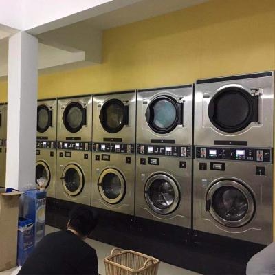 China Newest Best Self Service Coin Operated Stack Washer And Dryer 800*1060*2150mm for sale