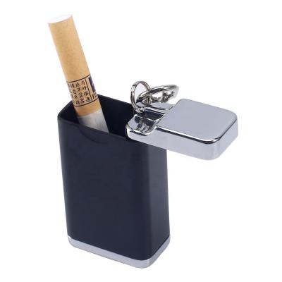 China China YIBAO Factory YB-5006 5.5*3.1*1.8cm Hot Sellable Smokeless Aluminum Metal Square Mini Portable Ashtray for sale