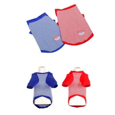 China Sustainable Dog Clothes Dog Pajamas Hemp Bamboo Dog Jumpsuit Pet Clothes Pajamas for sale