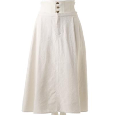 China Factory Women Hemp Skirt Super Durable Anti-Static Summer High-waisted Skirt for sale