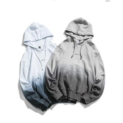 China Fashion Anti-pilling Dip Dye Pullover And Hoodies With Zipper For Women After Gym Keep Warm And Windproof for sale