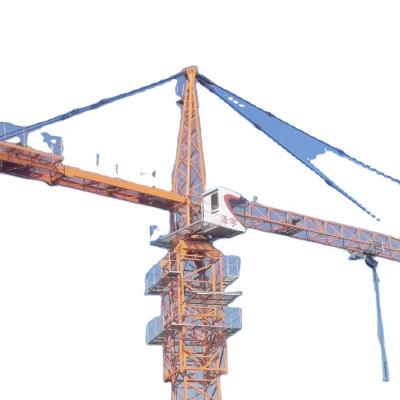 China High Quality Erecting Tower Crane Tower-Cap QTZ63/5013tower Step Crane Smooth Start for sale