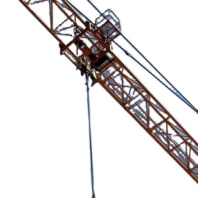 China Beautiful And New High Quality Tower Crane Tower-Cap Stage QTZ63/5610tower Erecting Crane for sale