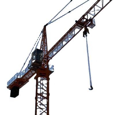 China Beautiful And New High Quality Tower Crane Tower-Cap Stage QTZ63/5610tower Erecting Crane for sale