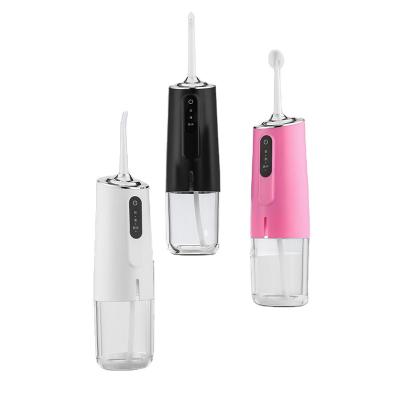 China Electric Portable Water Flosser Wholesale Dental Portable Water Flosser Teeth Cleaning Dental Flosser Dental Water Jet Tools 220ml Water Flosser for sale