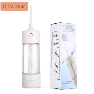 China Non-Electric Water Flosser Faucet for Oral Health Clean Air Floss Water Pick Teeth Cleaner Water Flosser Oral Teeth Cleaning for sale