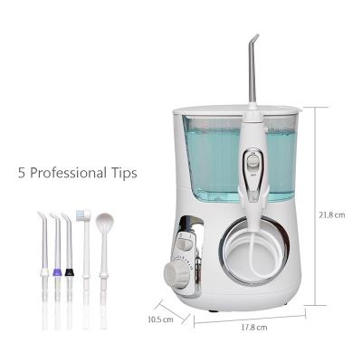 China Wireless Electric Countertop Water Flosser Tap Electronic Oral Water Irrigator Teeth Pick Countertop Water Flossers Modern Smart Family Use Dental Water Flosser for sale