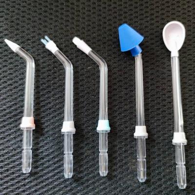 China Different Tips To Solve Different Problems Oral Replacement Nozzles For Water Pick Water Flosser Oral Care Jet Irrigator With Set Package for sale