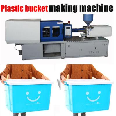 China Injection Moulding Process Plastic Container Making Machine With Servo System for sale