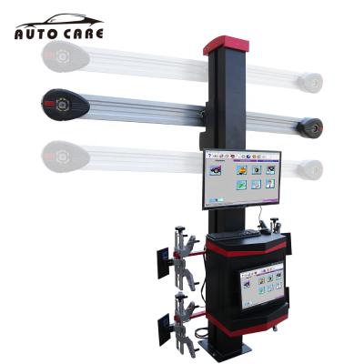 China Tire Workshop AG-500 Deluxe Lifting 3D Wheel Alignment With Dual Screens for sale