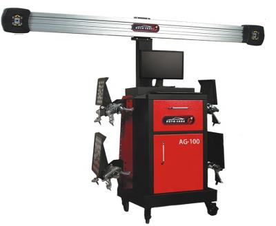 China Wheel Angles Factory Price Automatic Garage Equipment 3D 4 Wheel Alignment Machine For Sale for sale