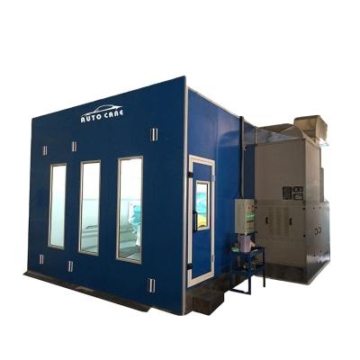 China Car Paint Making AC-6900A Lower Price With High Quality Spray Boot Services / Bake Paint Booth Used Spray Booth For Sale for sale