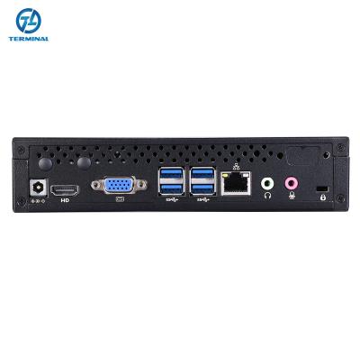 China For Home and Student Terminal Intel Celeron J4125 J6412 Jasper Lake Processor HDMI2.0 Mini Computer Mini PC for sale