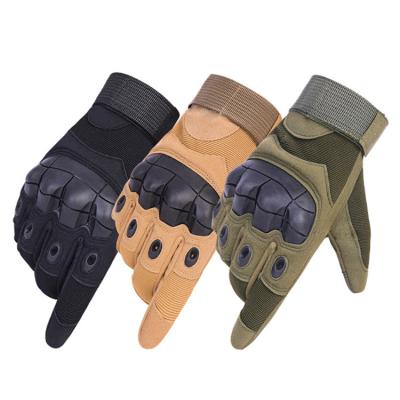 China Full Gym Hard Logo Tactical Gloves Custom Made High Elasticity Finger Men's Outdoor Sports Motorcycle Cycling Shell Fitness Training Gloves for sale