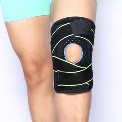 China Mountaineering Knee Brace Stabilizers Patella Knee Protector Support Basketball Outdoor Sports Cycling Motorcycle Knee Pad for sale