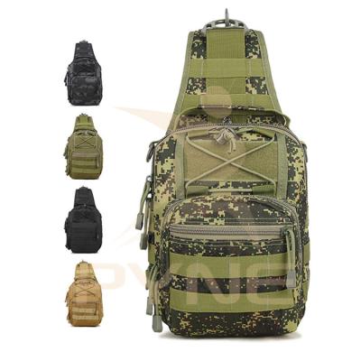 China Best Custom Made Unisex Outdoor Sports Trunk Bag Camping Hiking Single Shoulder Recycling Tactical Cross - Body Bag for sale