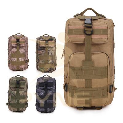 China Large Capacity Casual Sports Mountaineering Camping Backpacks For Men Double Shoulder 3P Camouflage Tactical Waterproof Sports Bag Rucksack for sale