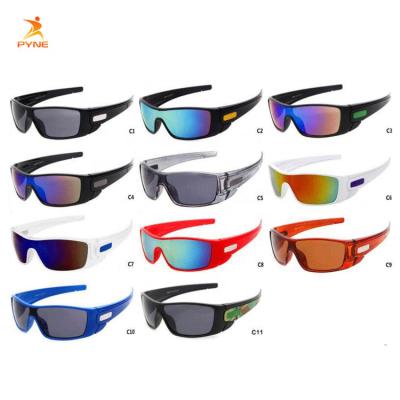 China New Arrivals Men's Sports Sun Glasses 400 Fashion Sports Outdoor UV Recycling Sunglasses for sale