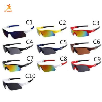 China Sports Sunglasses New Style Youth Men Sport Sunglasses Custom Brand PC Frame Unisex Sports Sunglasses for sale