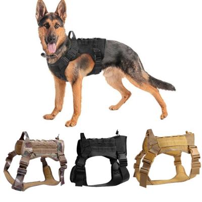 China Custom Adjustable Pet Accessories Vest Clothes Non Pulling Sublimation Dog Harness Training Tactical Vest for sale