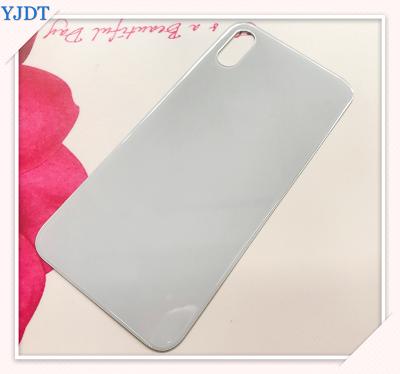 China YJDT Full Housing Glass Cover For iPhone X Battery Cover Big Hole Back Glass CE for sale