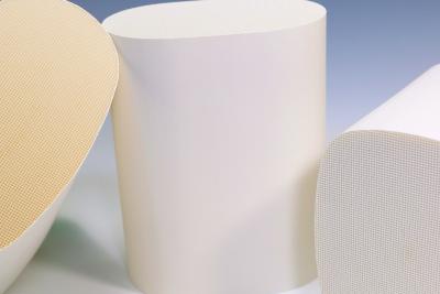 China VOC Honeycomb Ceramic Support , High Temperature Ceramic for sale