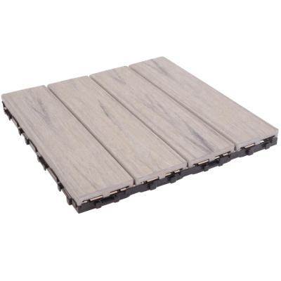 China 300mm*300mm Plastic Based PVC Square Pool Deck Tiles Above 18mm Thickness for sale