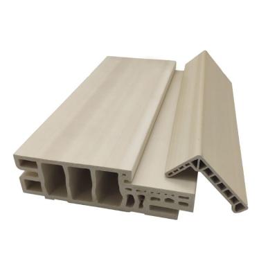 China Quadro de parede em torno de UPVC/PVC/WPC Quadro de porta Perfis de plástico com estilo de design moderno à venda