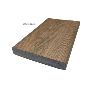 China Modern LIKEWOOD 200*32 PVC Decking Wood Grains Optional for Outdoor Composite Wood Deck for sale