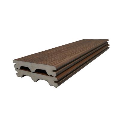 China Waterproof Arch PVC Solid Decking for Outdoor Decks Outdoor and Excellent Performance for sale