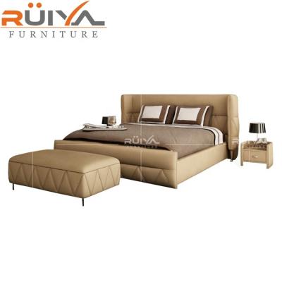 China (Size) Modern Design Adjustable Queen Beds Furniture Hot Selling Nordic Beds for sale