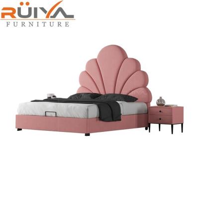 China Factory Price Modern Princess Children Beds Pretty 1.2M Kids Bedroom Furniture Girls Used Children Beds For Sale for sale