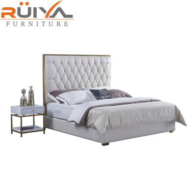 China (Size) Modern Design Europe Style Adjustable Queen Size Bed Furniture For Luxury Bedroom for sale