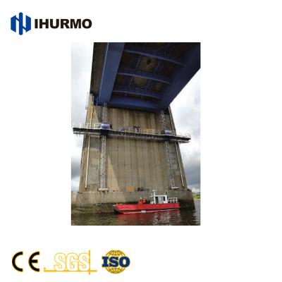 China Construction worksÂ   MC650 IHURMO Single Mast Climbing Work Platform for sale